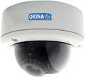 Okina USA Hyoer QIde Dynamic Vandalproof Dome Camera 680TVL and 610 TVL Sony Effio