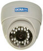 Okina USA Day & Night Indoor High Res IR Dome Color Camera 540 TVL