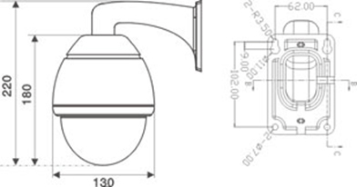 SS10W-C100H Dimensions