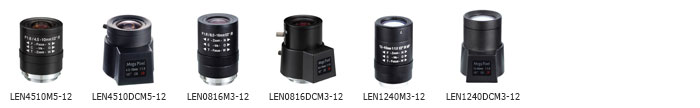 Okina USA 1/2-inch Vari-Focal Megapixel Camera Lenses