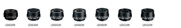 Okina USA 1/3-inch Mono-Focal IR Megapixel Camera Lenses