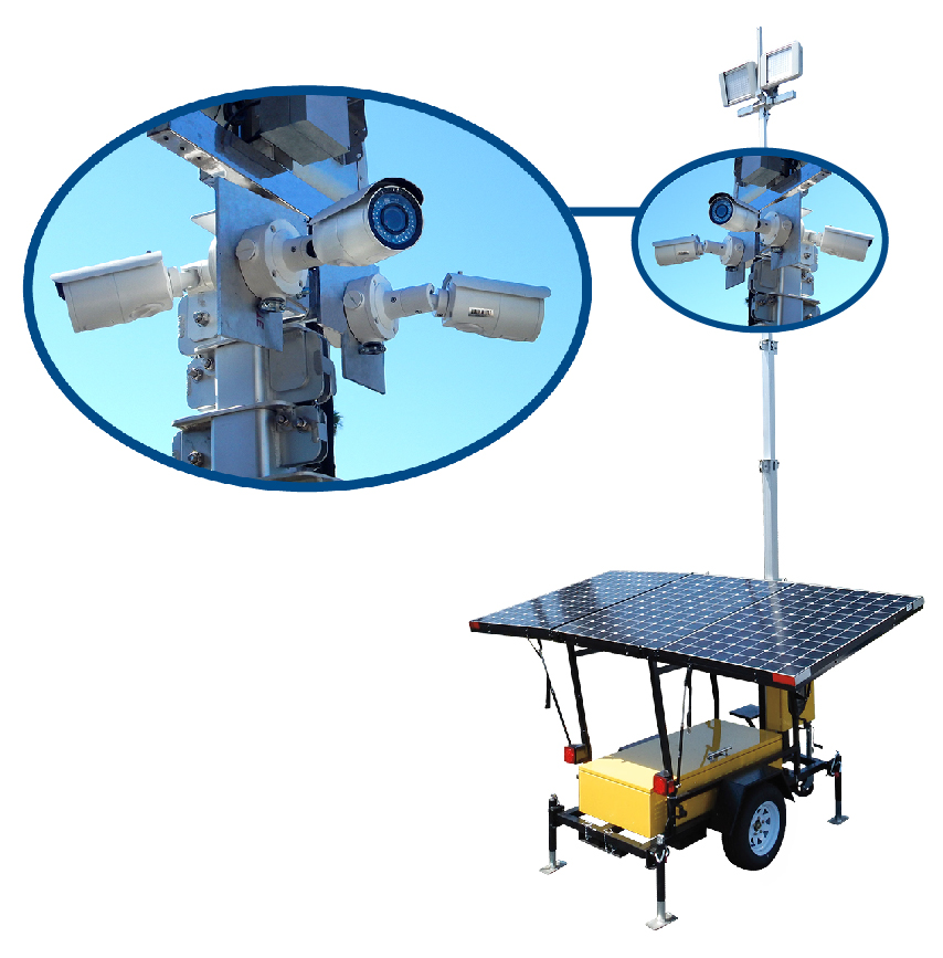 Okina USA Solar Power Kit for Surveillance