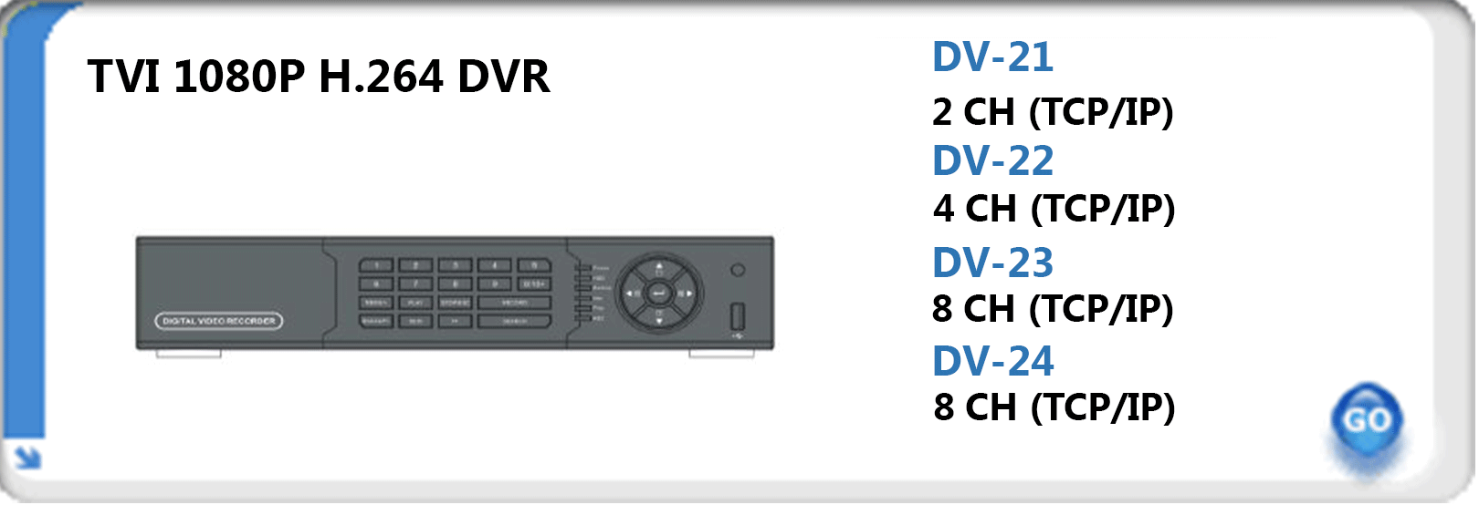 960H H.264 DVR